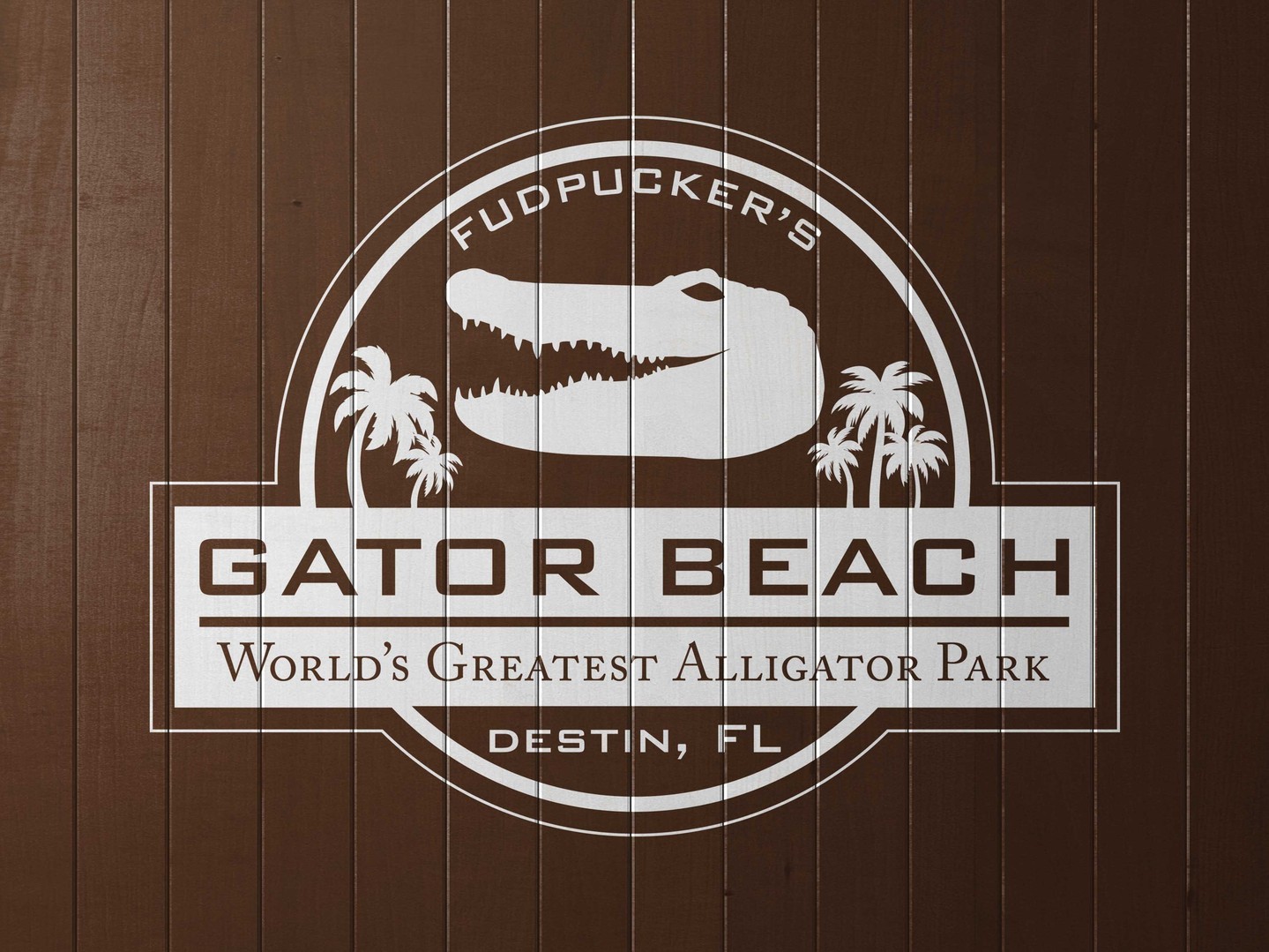 Gator Beach Wall